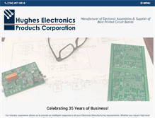 Tablet Screenshot of hugheselectronics.com
